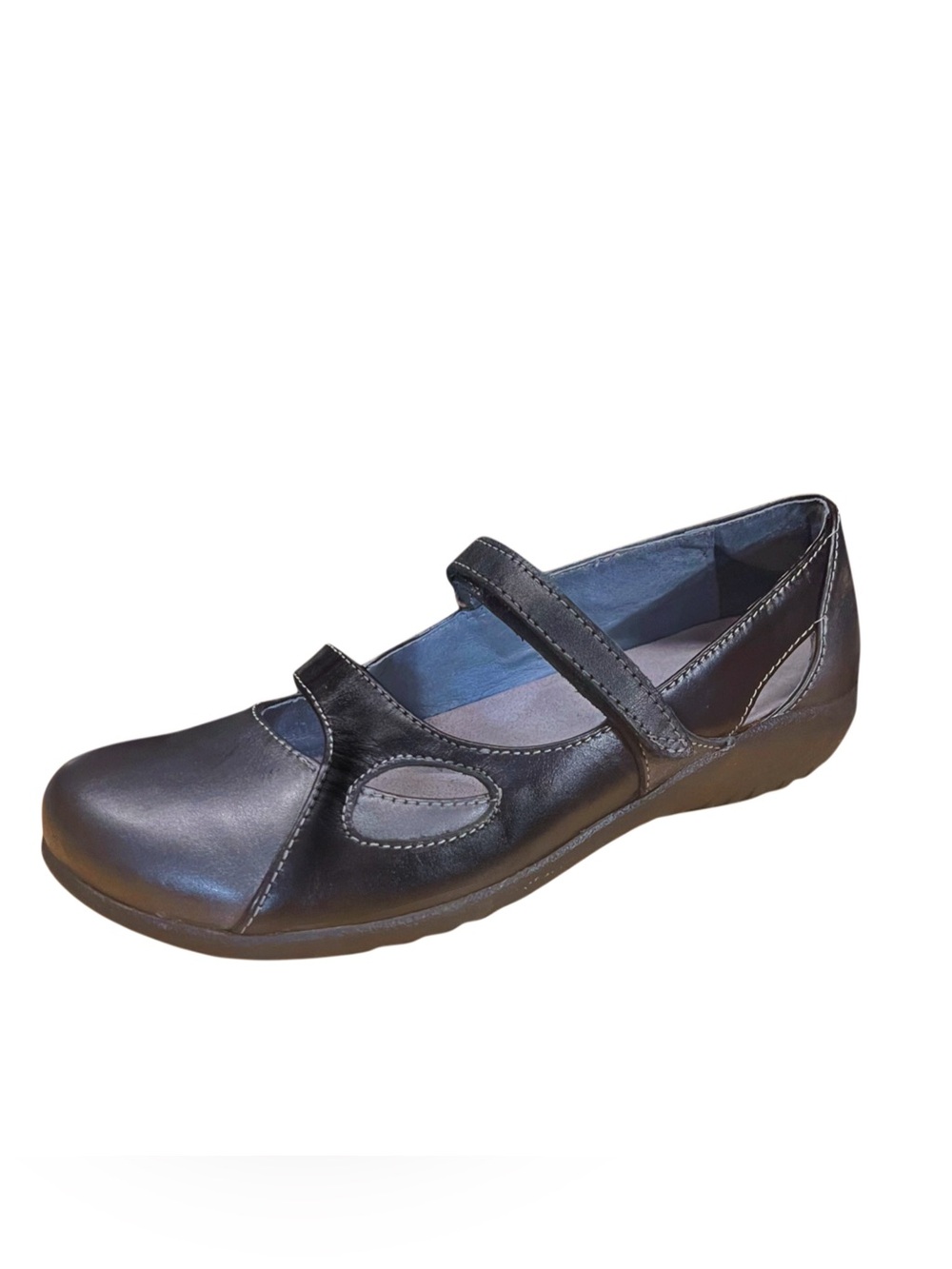 Naot Black/Gray Mary Jane Flats Size 8-8.5 (US)